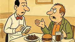 Barzelletta: Un cliente entra al ristorante...