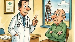 Barzelletta: Il medico al paziente: serve mare