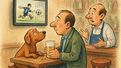 Barzelletta: Un uomo entra con un cane