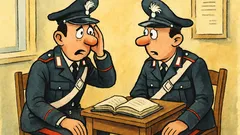 Barzelletta: Un carabiniere dice «Domani ho l’esame»
