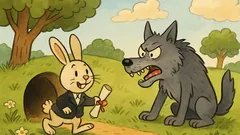 Barzelletta: Un coniglio sta per laurearsi