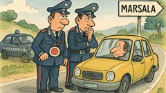 Barzelletta: In Sicilia, posto di blocco assurdo