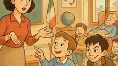 Barzelletta: La maestra chiede «evidentemente»