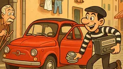 Barzelletta: Rubavano l'autoradio e perfino i CD