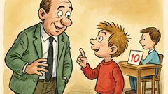 Barzelletta: Pierino dice al papà «Oggi…»