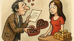 Barzelletta: I versi d’amore… e i cioccolatini