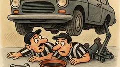 Barzelletta: Che fanno due juventini sotto un’auto?