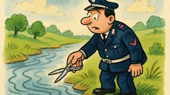 Barzelletta: che fa un carabiniere al fiume?