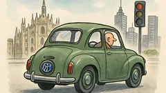 Barzelletta: Come si riconosce a Milano un’auto d’epoca?