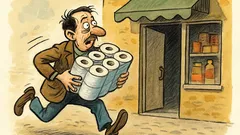 Barzelletta: Spinto dal bisogno ruba carta igienica