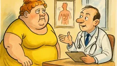 Barzelletta: Dottore, sono ingrassata di settanta chili!