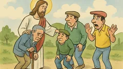 Barzelletta: Gesù incontra milanese, veneto e romano