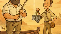 Barzelletta: Hemingway mi porta a pescare tonni