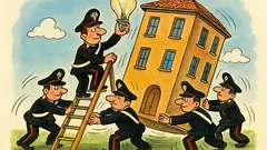 Barzelletta: Quanti carabinieri servono per una lampadina?