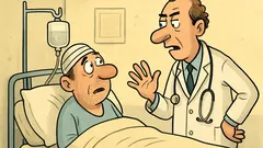 Barzelletta: Il medico: «Le rimangono dieci…»