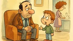 Barzelletta: «Papà, perché hai sposato la mamma?»