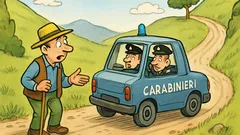 Barzelletta: Un contadino ferma i carabinieri