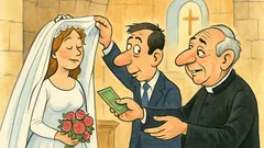 Barzelletta: Quanto devo alla Chiesa, padre?