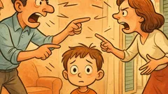 Barzelletta: I miei litigavano così tanto che...