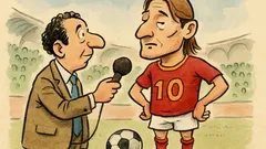 Barzelletta: Un giornalista intervista Totti agli Europei 2004