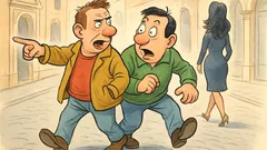 Barzelletta: Giovanni e Mario vanno in centro