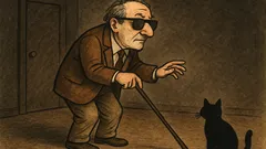 Barzelletta: Un fisico quantistico cerca un gatto