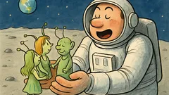 Barzelletta: finalmente i terrestri colonizzano la Luna