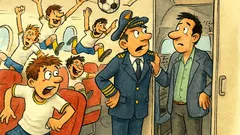 Barzelletta: I matti in aereo per la finale