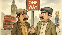 Barzelletta: Due amici siciliani in Inghilterra