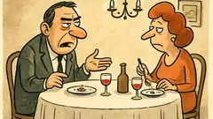 Barzelletta: Il cibo era terribile, porzioni troppo piccole