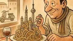 Barzelletta: La prima volta che ho visto spaghetti
