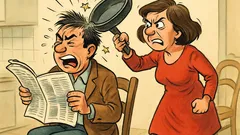 Barzelletta: Un tipo legge il giornale...