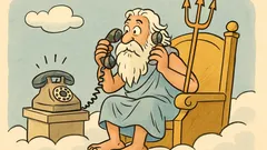 Barzelletta: Sull’Olimpo squilla il telefono…