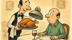 Barzelletta: Il cameriere chiede «Com’ha trovato il pollo?»