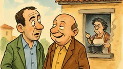 Barzelletta: Due amici parlano della moglie