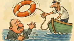 Barzelletta: Gli lanciano una ciambella di salvataggio