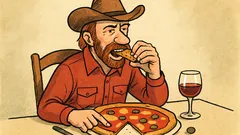 Barzelletta: Chuck Norris mangia la pizza…