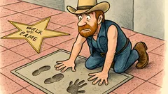 Barzelletta: Chuck Norris e il cemento asciutto