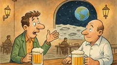 Barzelletta: Ieri sera sono stato sulla Luna