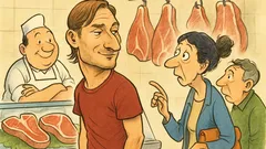 Barzelletta: Totti è in macelleria...