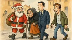 Barzelletta: Babbo Natale, Befana e avvocato onesto...