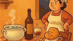 Barzelletta: Se il brodo fosse caldo...