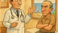 Barzelletta: Il medico: «Le serve il mare»