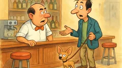 Barzelletta: Entra un tizio in un bar...