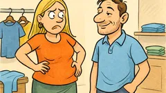 Barzelletta: Ilary e Totti entrano in negozio