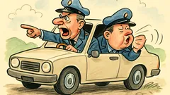 Barzelletta: un maresciallo e un appuntato pattugliano