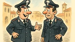 Barzelletta: Due carabinieri si incontrano per caso