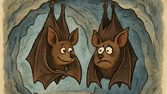 Barzelletta: Due pipistrelli in una grotta parlano…