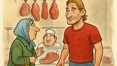 Barzelletta: Totti in macelleria chiede la fiorentina