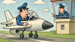 Barzelletta: Un carabiniere e la pista corta